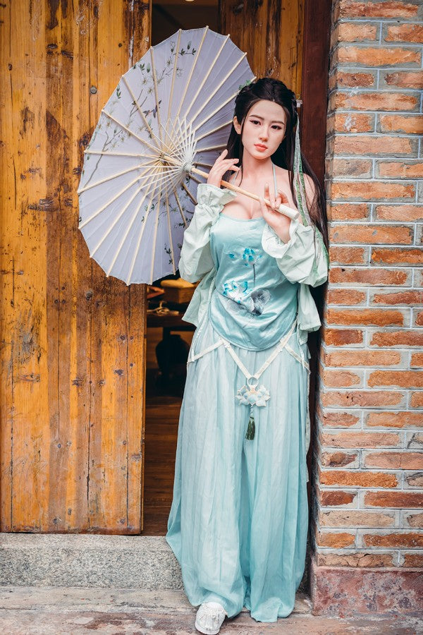 163cm/5ft4 G-cup Silicone Head Sex Doll – Yuyan