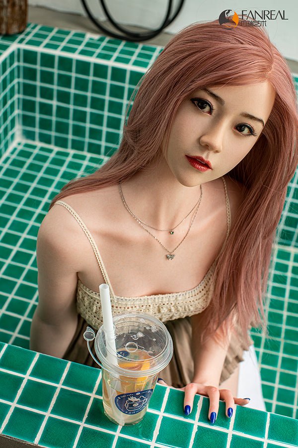 158cm/5ft2 B-cup Silicone Blonde Sex Doll - Qian