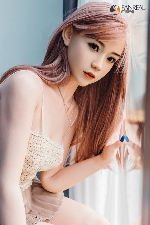 158cm/5ft2 B-cup Silicone Blonde Sex Doll - Qian