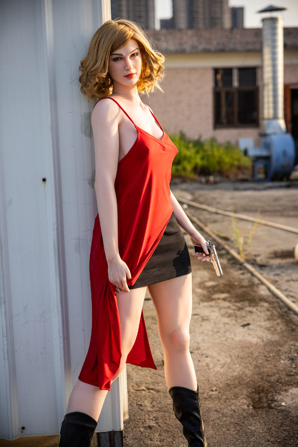 174cm/5ft8 D-cup Silicone Head Sex Doll – Olivia