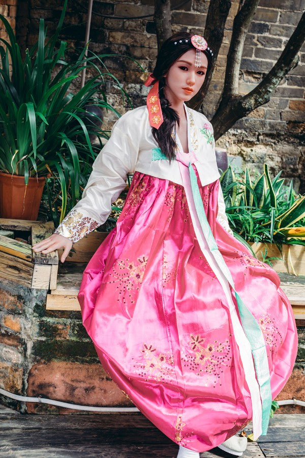 163cm/5ft4 G-cup Silicone Head Sex Doll – Jin