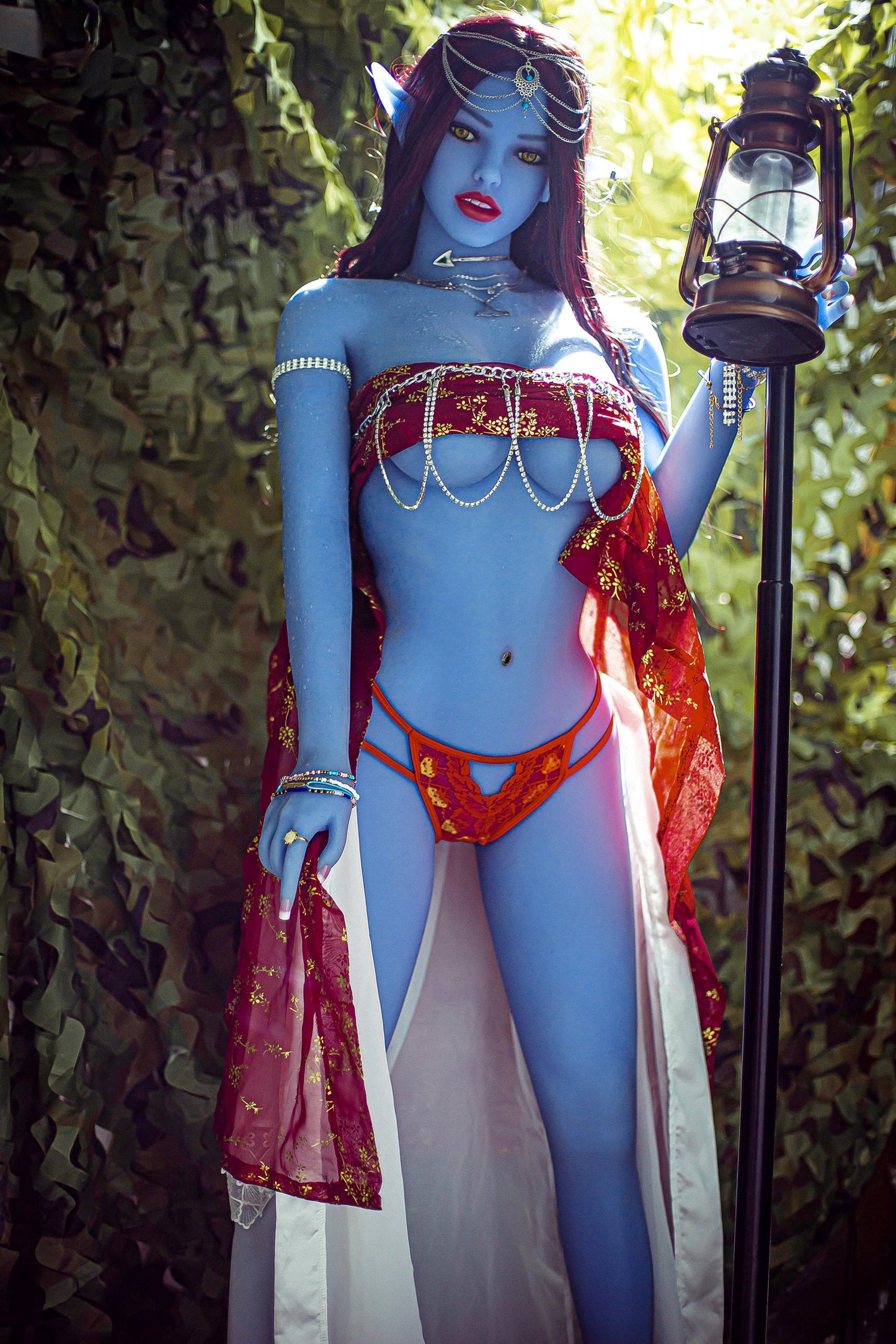 EU In Stock - 158cm/5ft2 E-cup Sexual Elven Magic Alien Sex Doll - Elicia