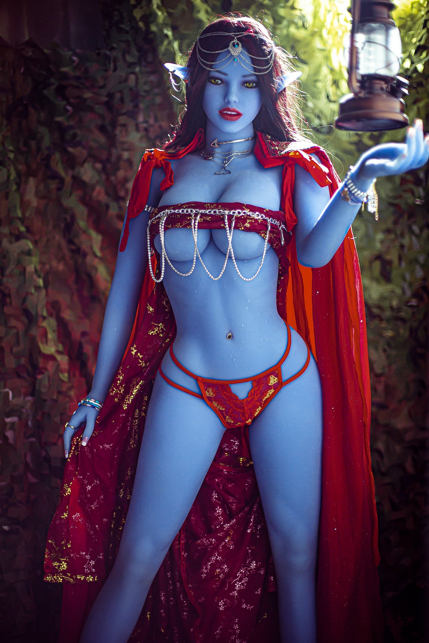 EU In Stock - 158cm/5ft2 E-cup Sexual Elven Magic Alien Sex Doll - Elicia