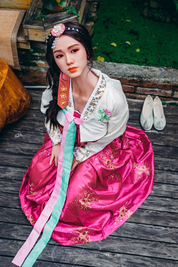 163cm/5ft4 G-cup Silicone Head Sex Doll – Jin