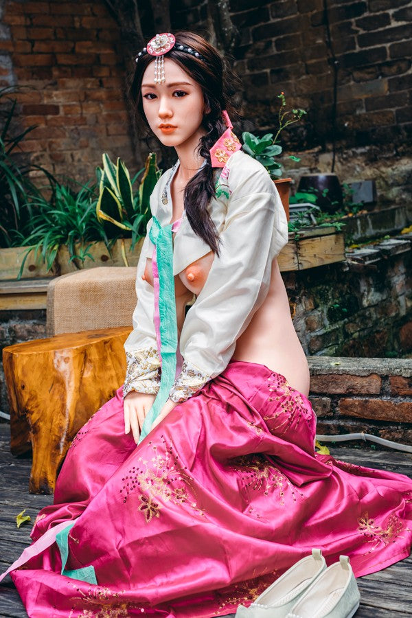 163cm/5ft4 G-cup Silicone Head Sex Doll – Jin