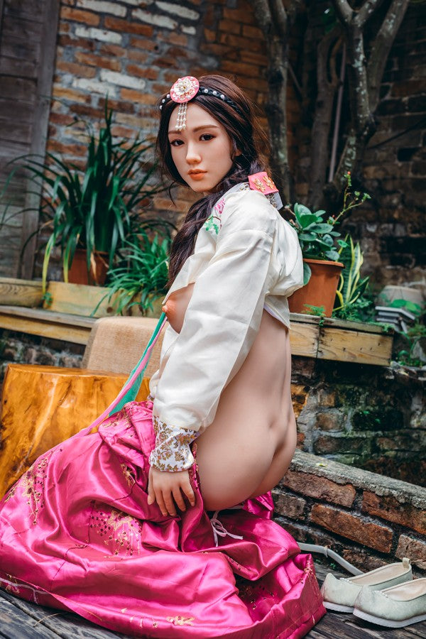 163cm/5ft4 G-cup Silicone Head Sex Doll – Jin