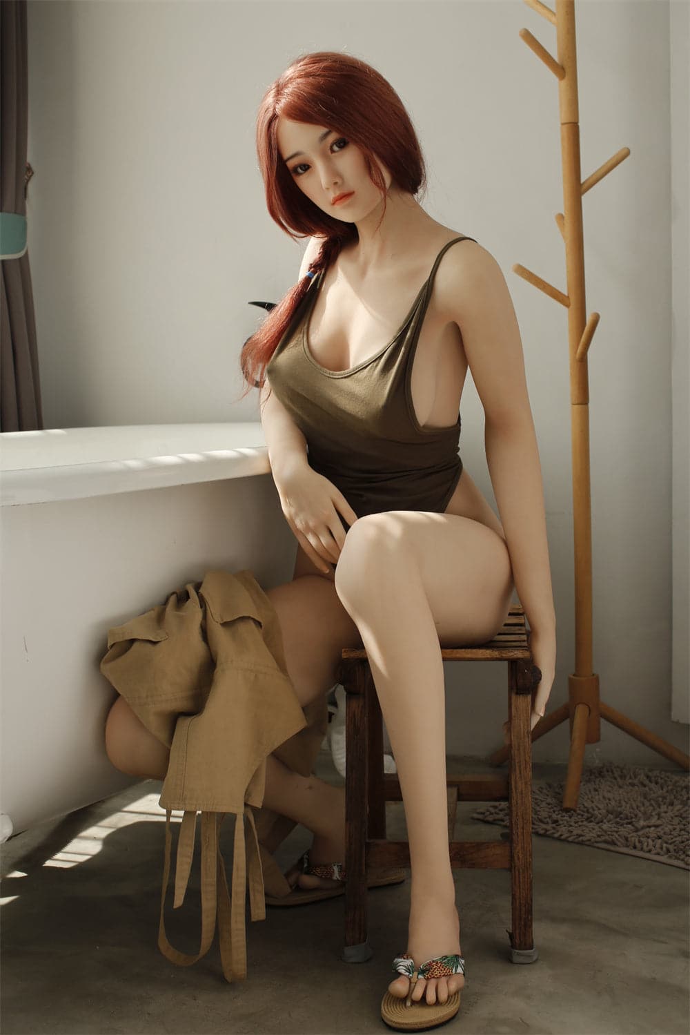 171cm/5ft7 C-cup Asian Hybrid Silicone Head Sex Doll – Meng