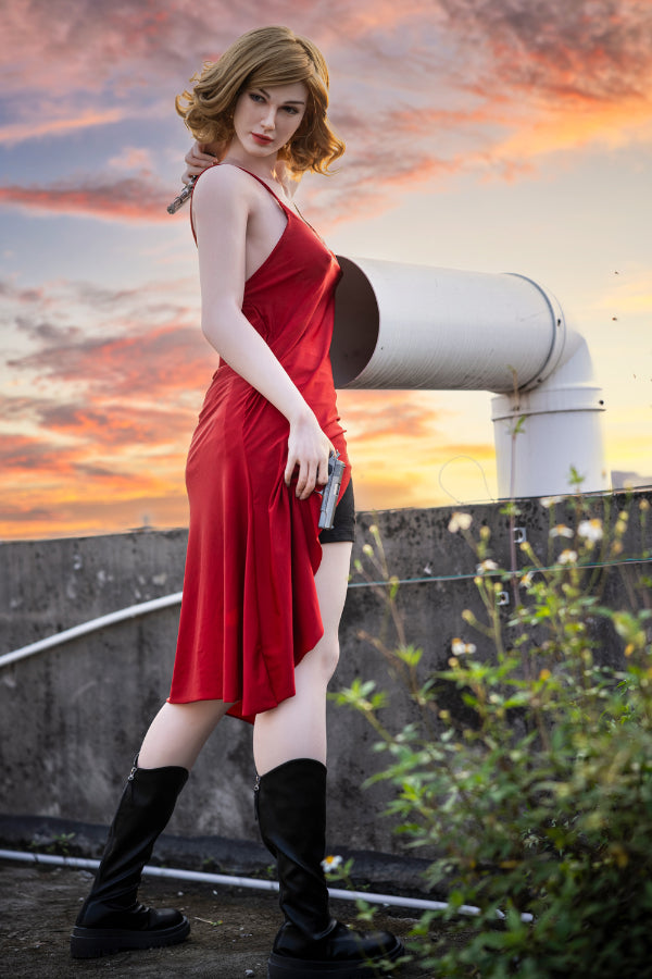 174cm/5ft8 D-cup Silicone Head Sex Doll – Olivia