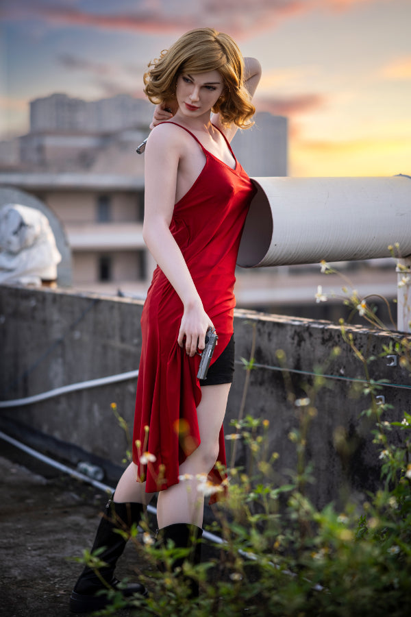 174cm/5ft8 D-cup Silicone Head Sex Doll – Olivia