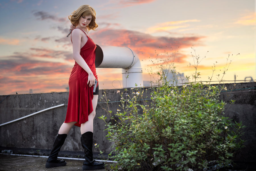 174cm/5ft8 D-cup Silicone Head Sex Doll – Olivia