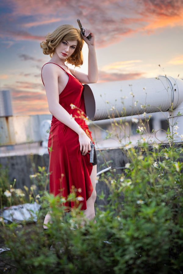 174cm/5ft8 D-cup Silicone Head Sex Doll – Olivia