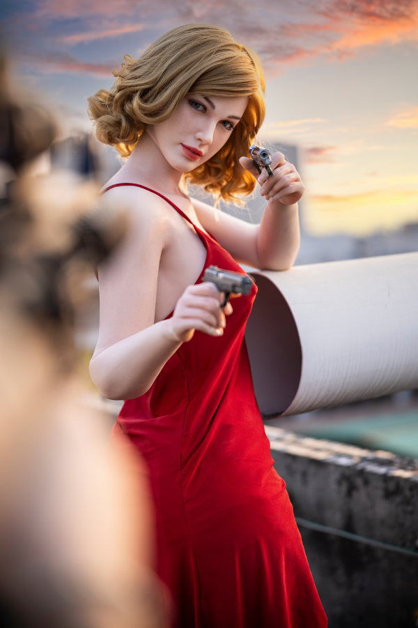 174cm/5ft8 D-cup Silicone Head Sex Doll – Olivia