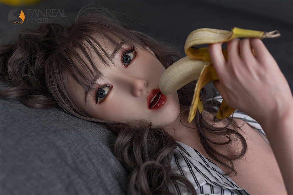 155cm/5ft1 F-cup Japanese Fanreal Asian Silicone Real Sex Doll - Jia
