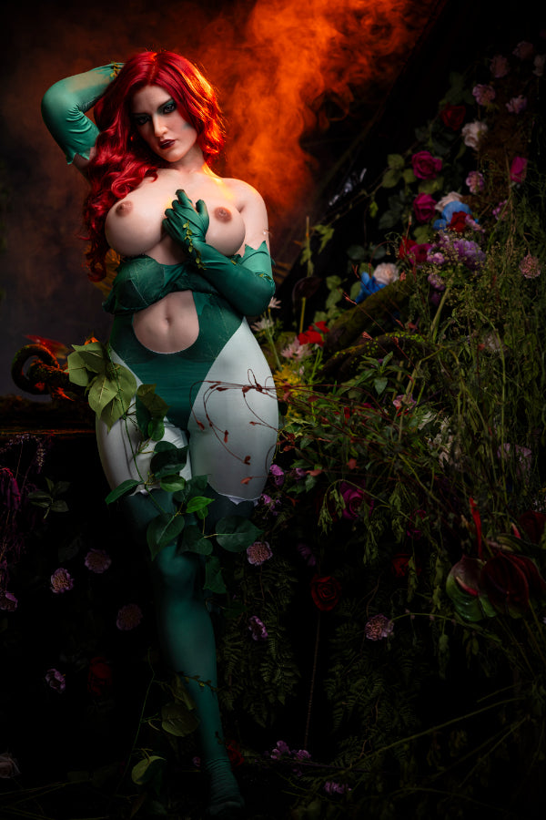 165cm/5ft5 G-cup Silicone Head BBW Big Booty Sex Doll – Bella