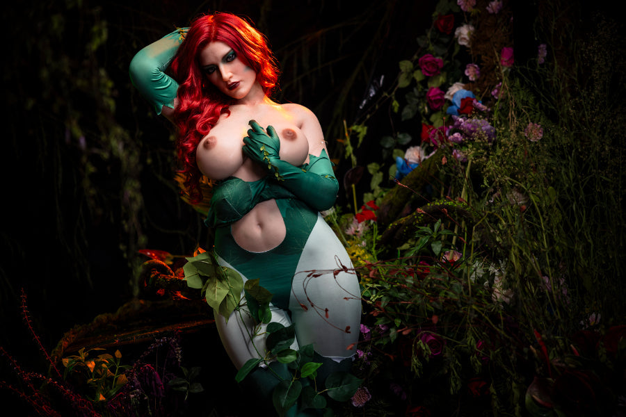 165cm/5ft5 G-cup Silicone Head BBW Big Booty Sex Doll – Bella