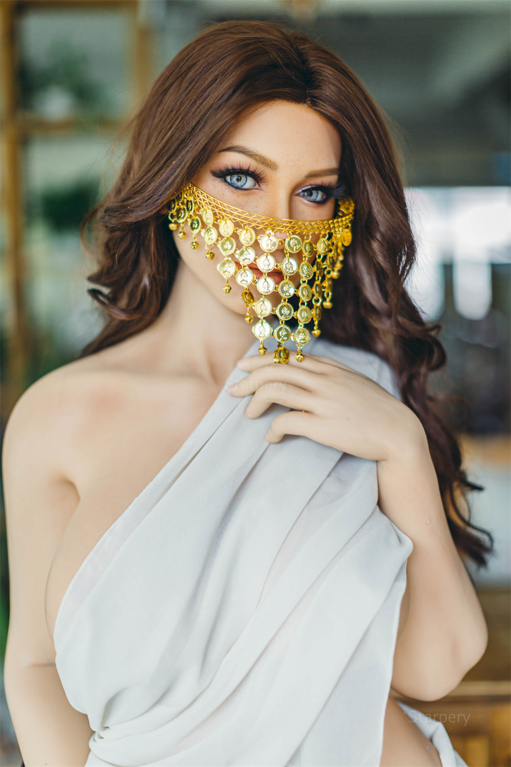 165cm/5ft5 G-cup Silicone Head BBW Big Booty Sex Doll – Adele