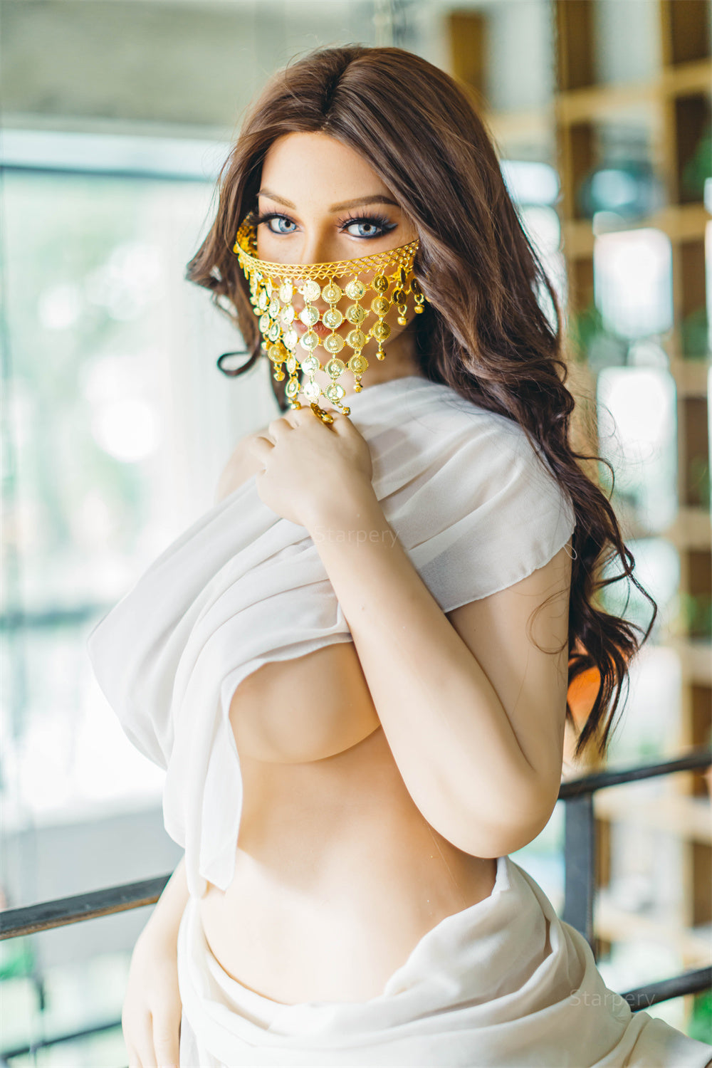 165cm/5ft5 G-cup Silicone Head BBW Big Booty Sex Doll – Adele