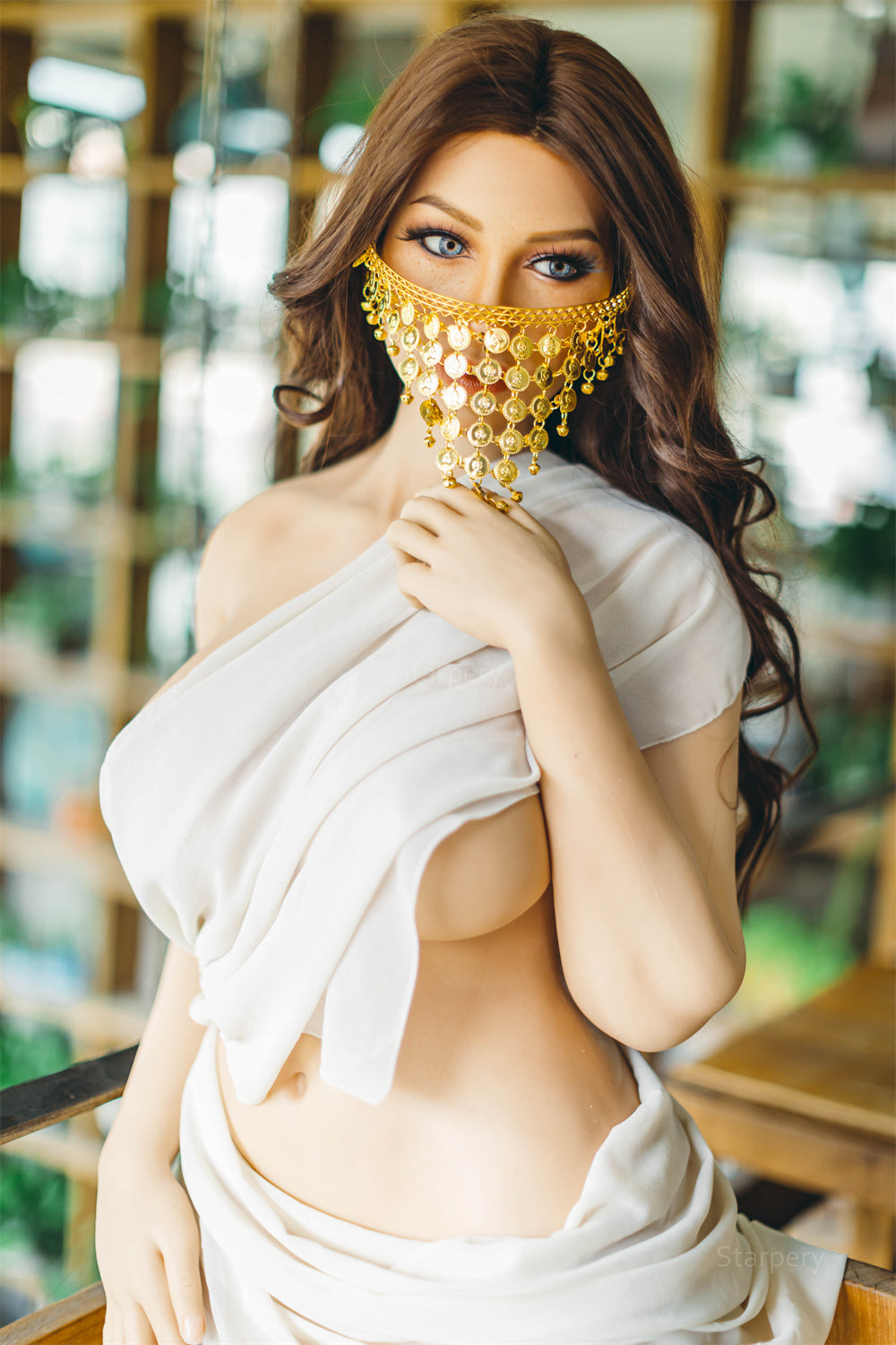 165cm/5ft5 G-cup Silicone Head BBW Big Booty Sex Doll – Adele