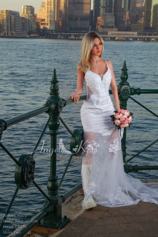 165cm/5ft5 D-cup Silicone Mature Sex Doll – LS#15
