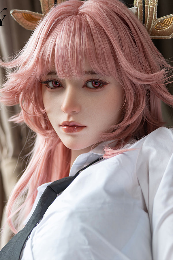 168cm/5ft6 F-Cup Silicone Head Sex Doll - Miko