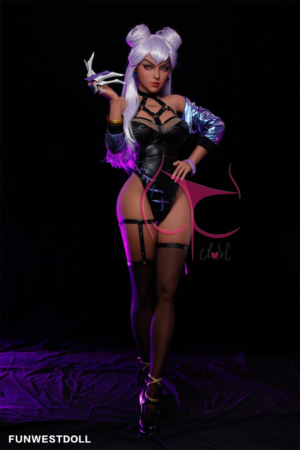 155cm/5ft1 F-Cup League of Legends Agony’s Embrace Evelynn Anime Sex Doll