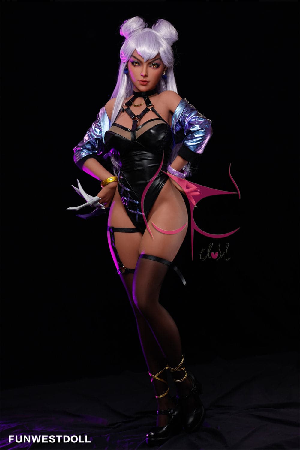 155cm/5ft1 F-Cup League of Legends Agony’s Embrace Evelynn Anime Sex Doll