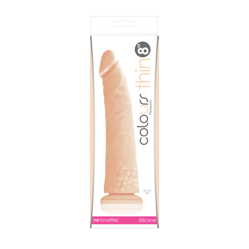 Dünner 8-Zoll-Dildo von Pleasures