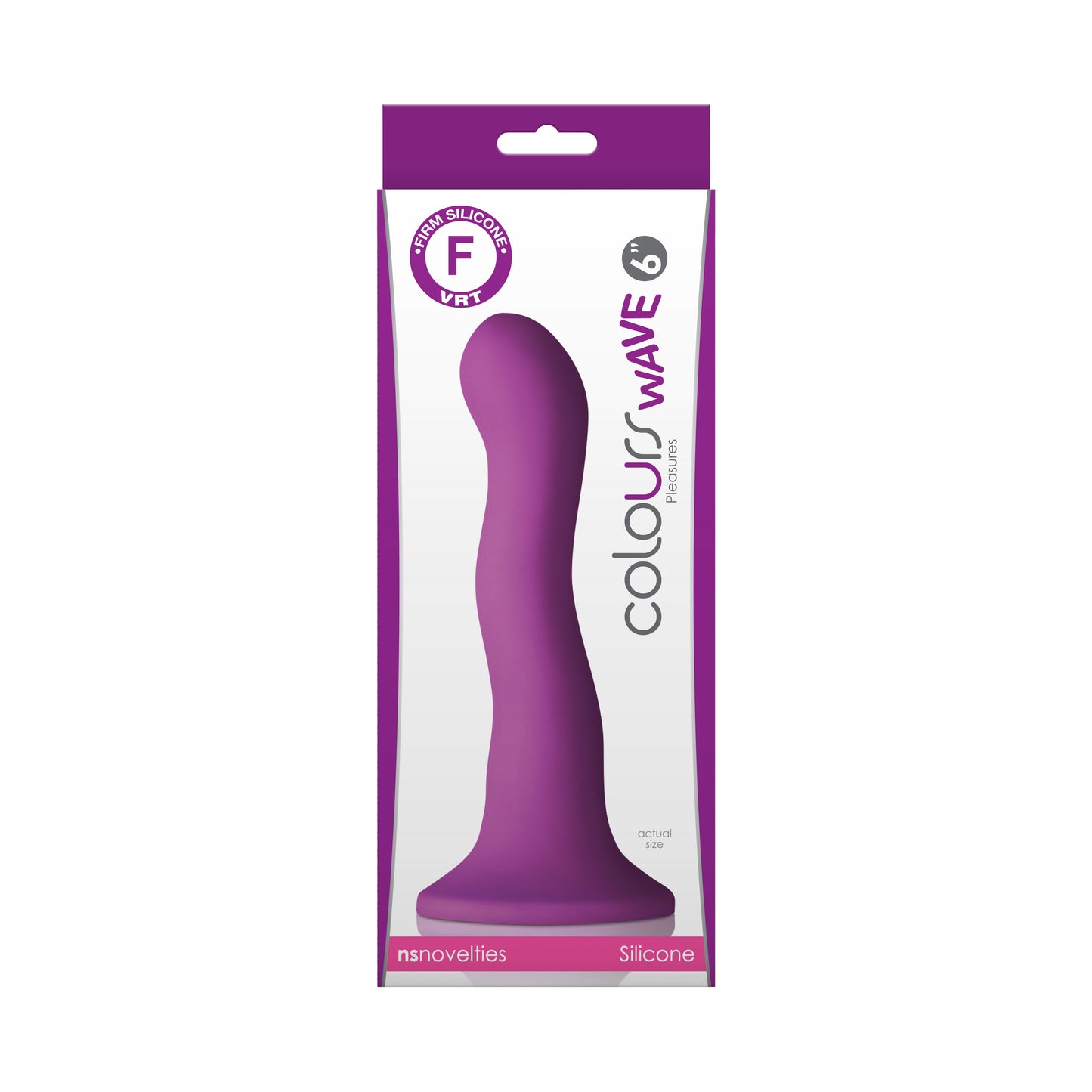 Pleasures Firm Wave Dildo, 15,2 cm