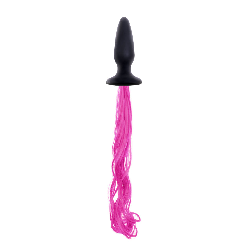 Unicorn Tails Black Plug