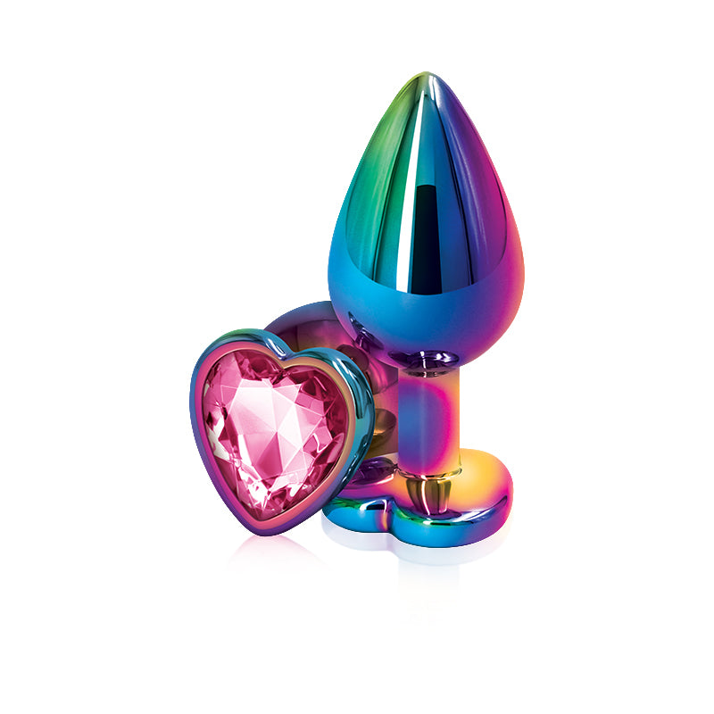 Multicolor Heart Plug