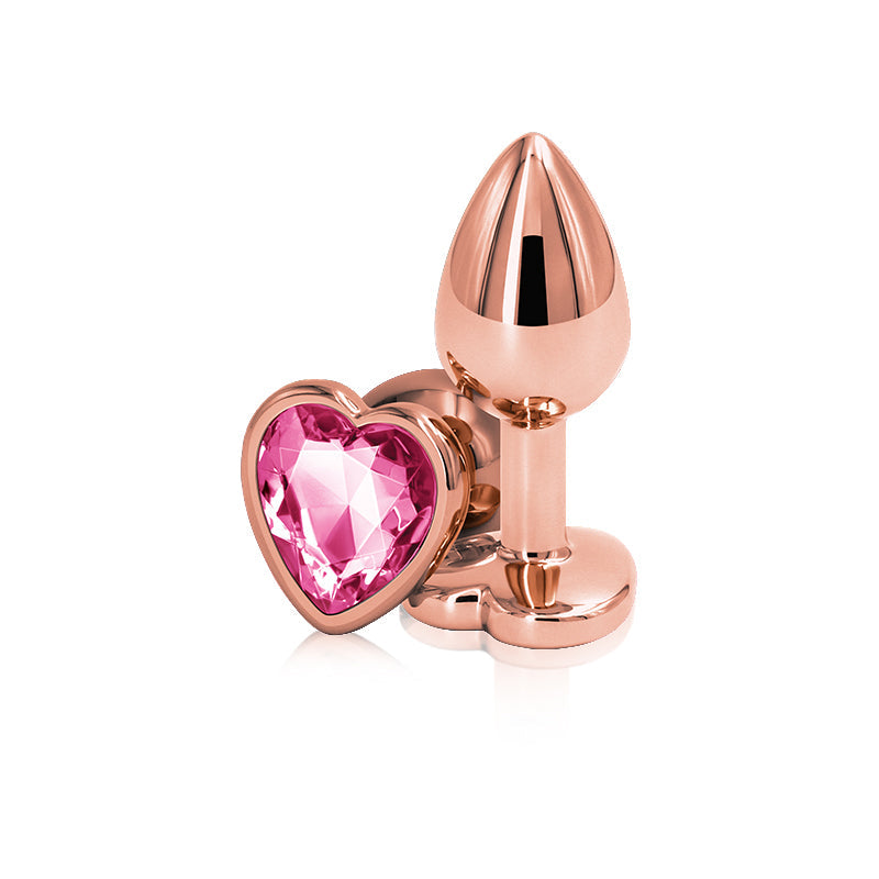 Rose Gold Heart Plug