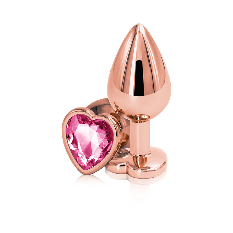 Rose Gold Heart Plug