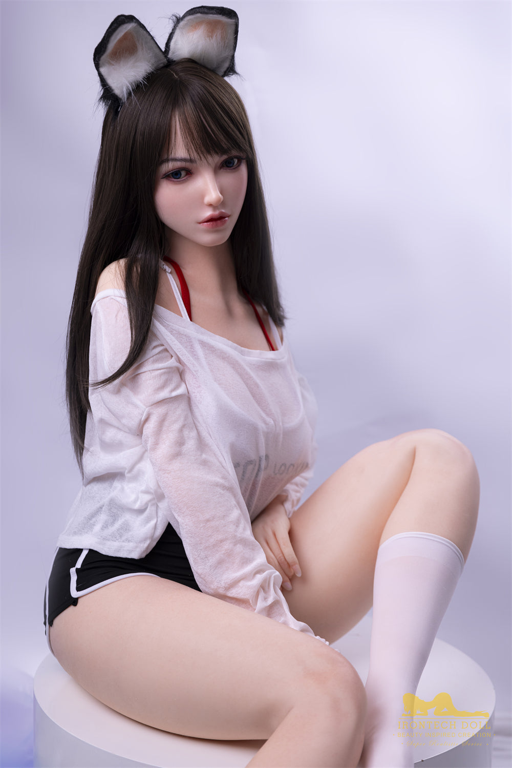 165cm/5ft5 G-Cup Japanese Bubble Butt Silicone Sex Doll - S41