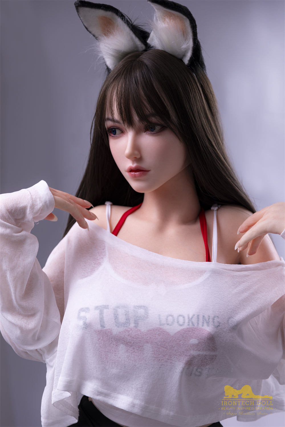 165cm/5ft5 G-Cup Japanese Bubble Butt Silicone Sex Doll - S41