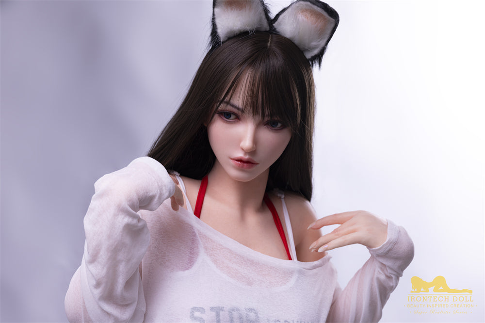 165cm/5ft5 G-Cup Japanese Bubble Butt Silicone Sex Doll - S41