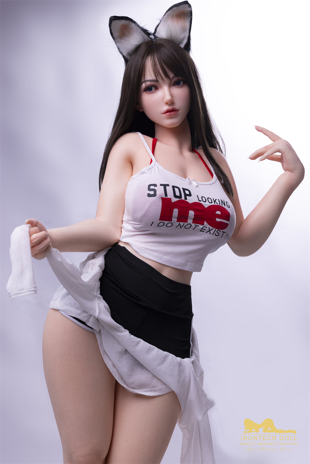 165cm/5ft5 G-Cup Japanese Bubble Butt Silicone Sex Doll - S41