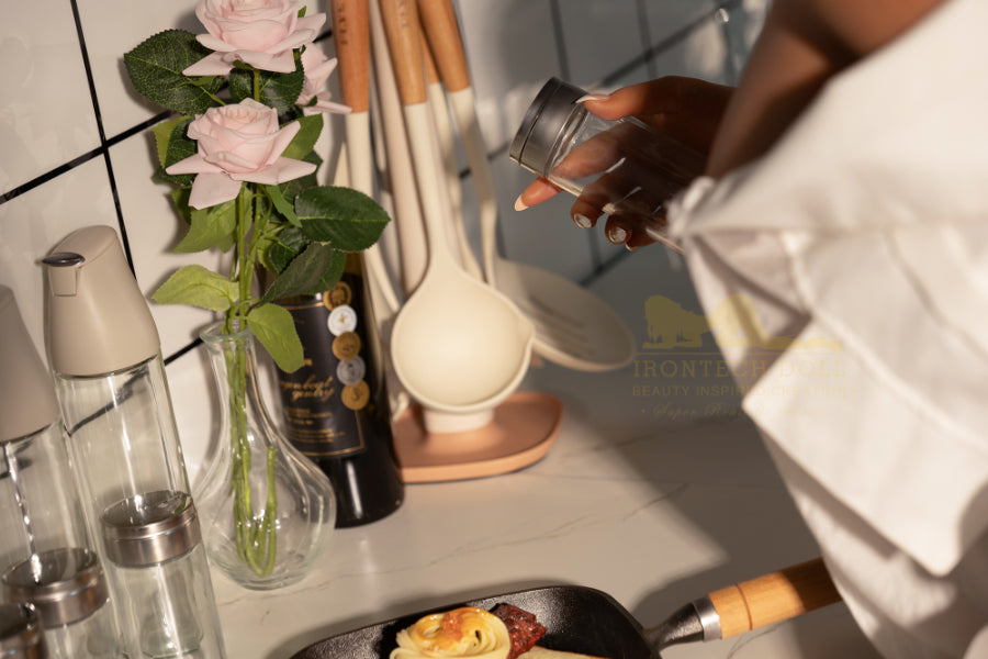 EU In Stock - 164cm/5ft5 Big Boobs F-cup Silicone Sex Doll - S40 Dark Tanned