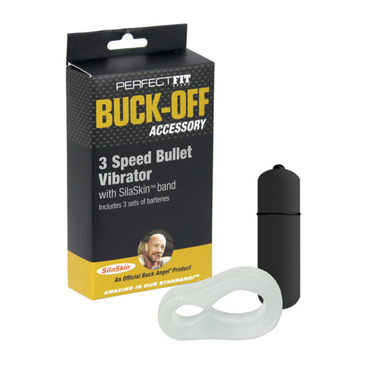 Buck-Off Buzz Bullet-Vibrator mit 3 Geschwindigkeiten