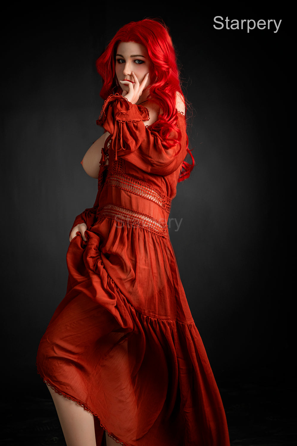 171cm/5ft7 D-cup Silicone Head Sex Doll #152 - Eva