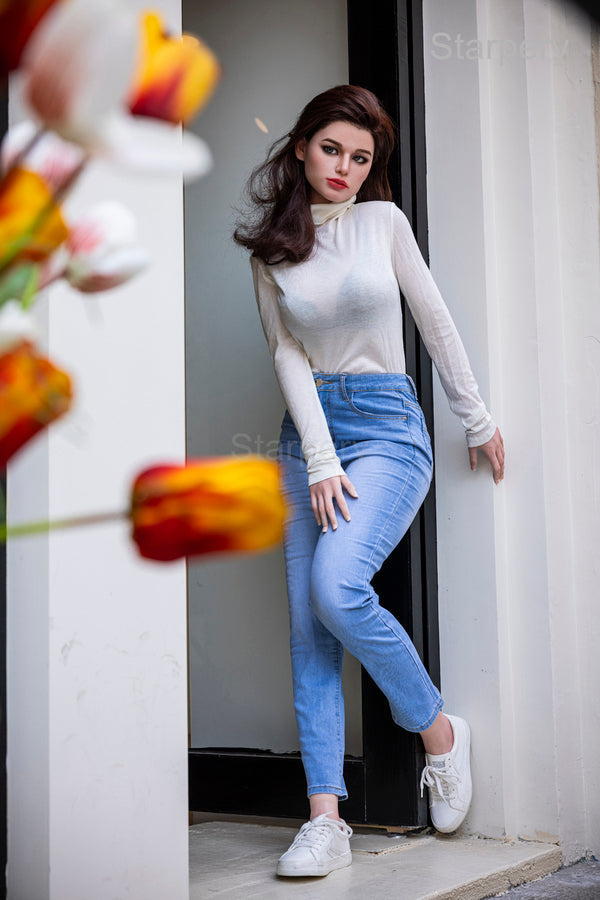 171cm/5ft7 D-cup Silicone Head Sex Doll #140 - Christina