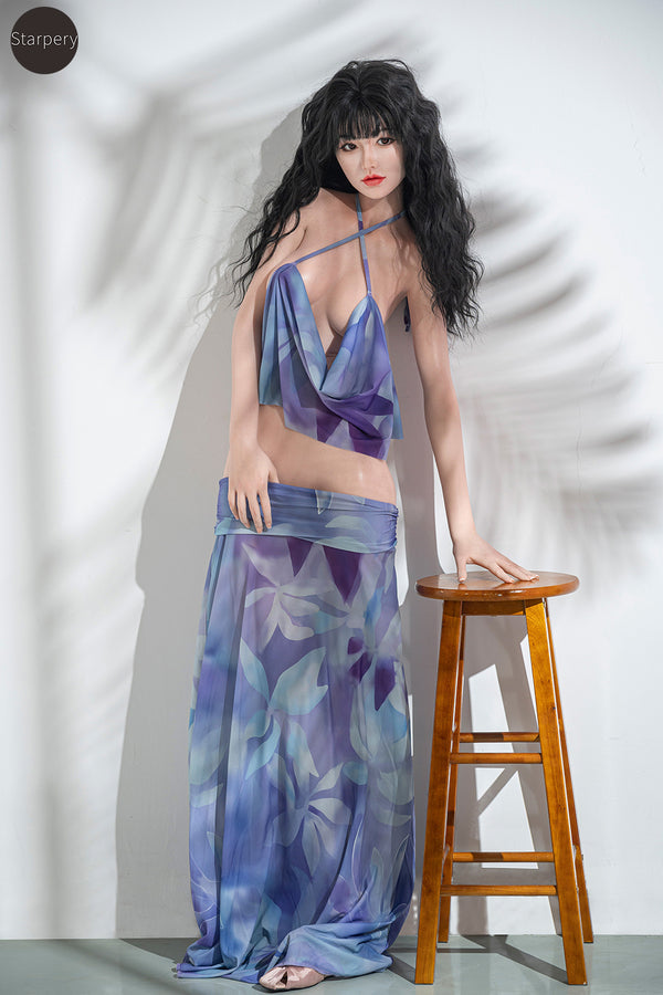 174cm/5ft8 C-cup Silicone Head Asian Sex Doll #158 – Wushi