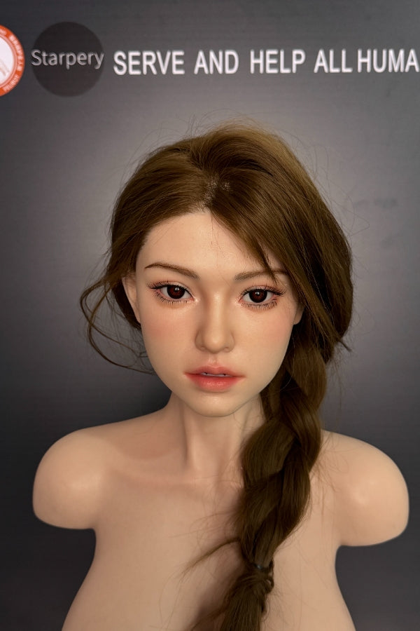 85cm/2ft9 G-cup Cute Full Silicone Torso Sex Doll - Qingwen