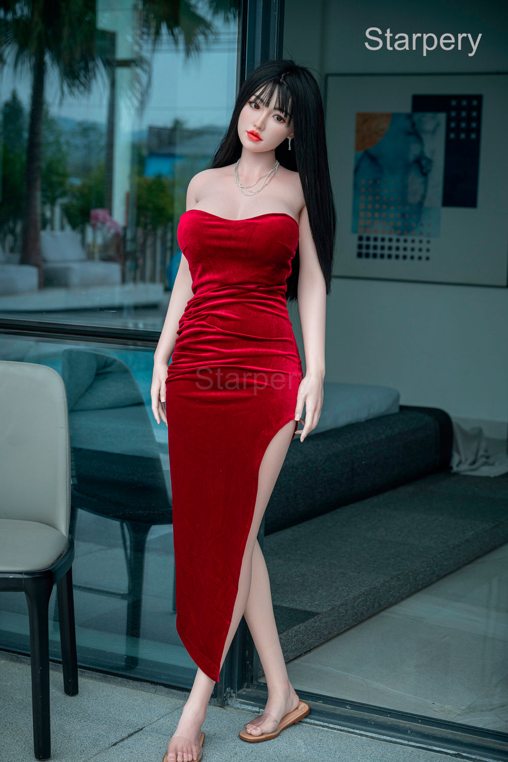 171cm/5ft7 D-cup Silicone Head Chinese Sex Doll #154 - Wushi