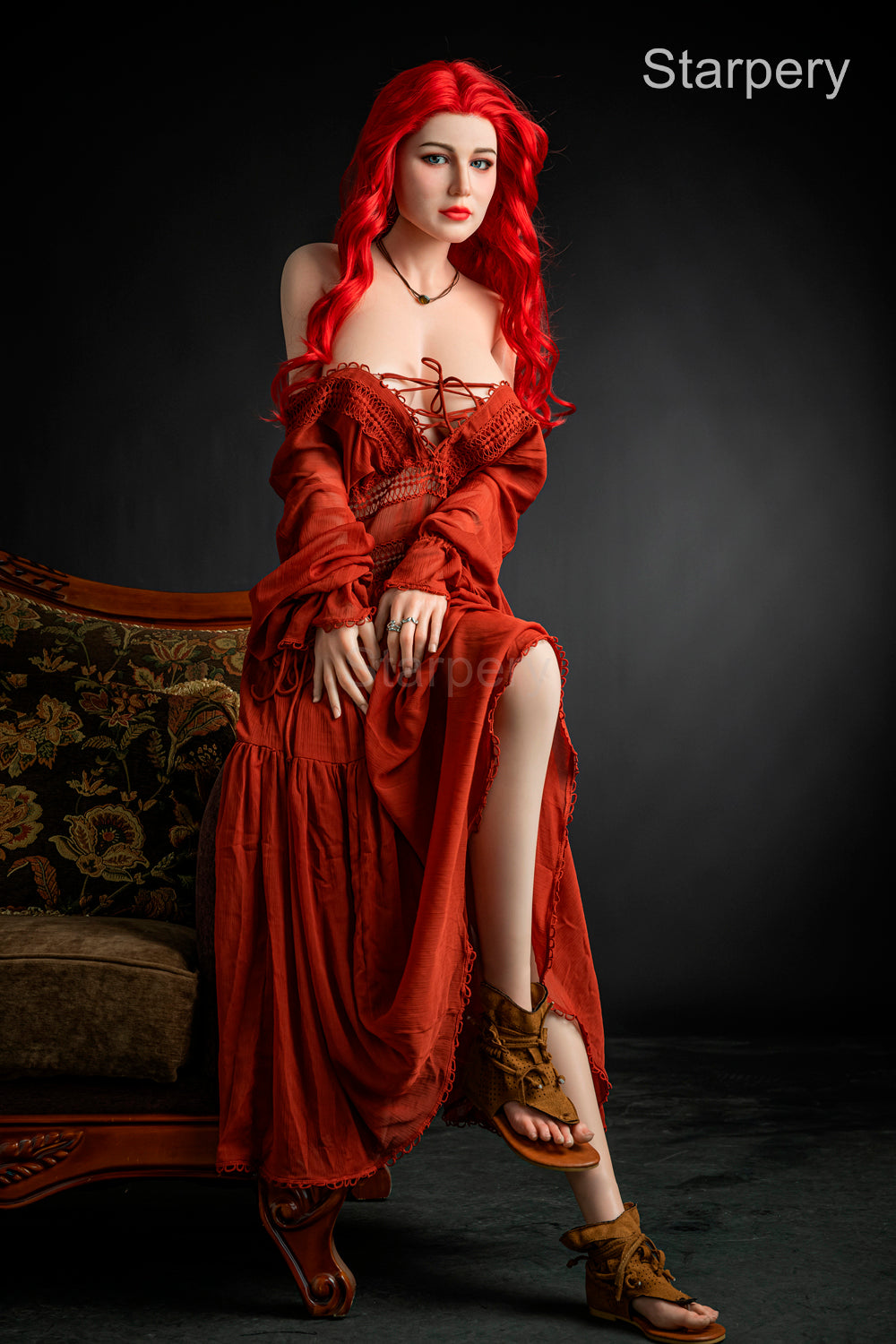 171cm/5ft7 D-cup Silicone Head Sex Doll #152 - Eva