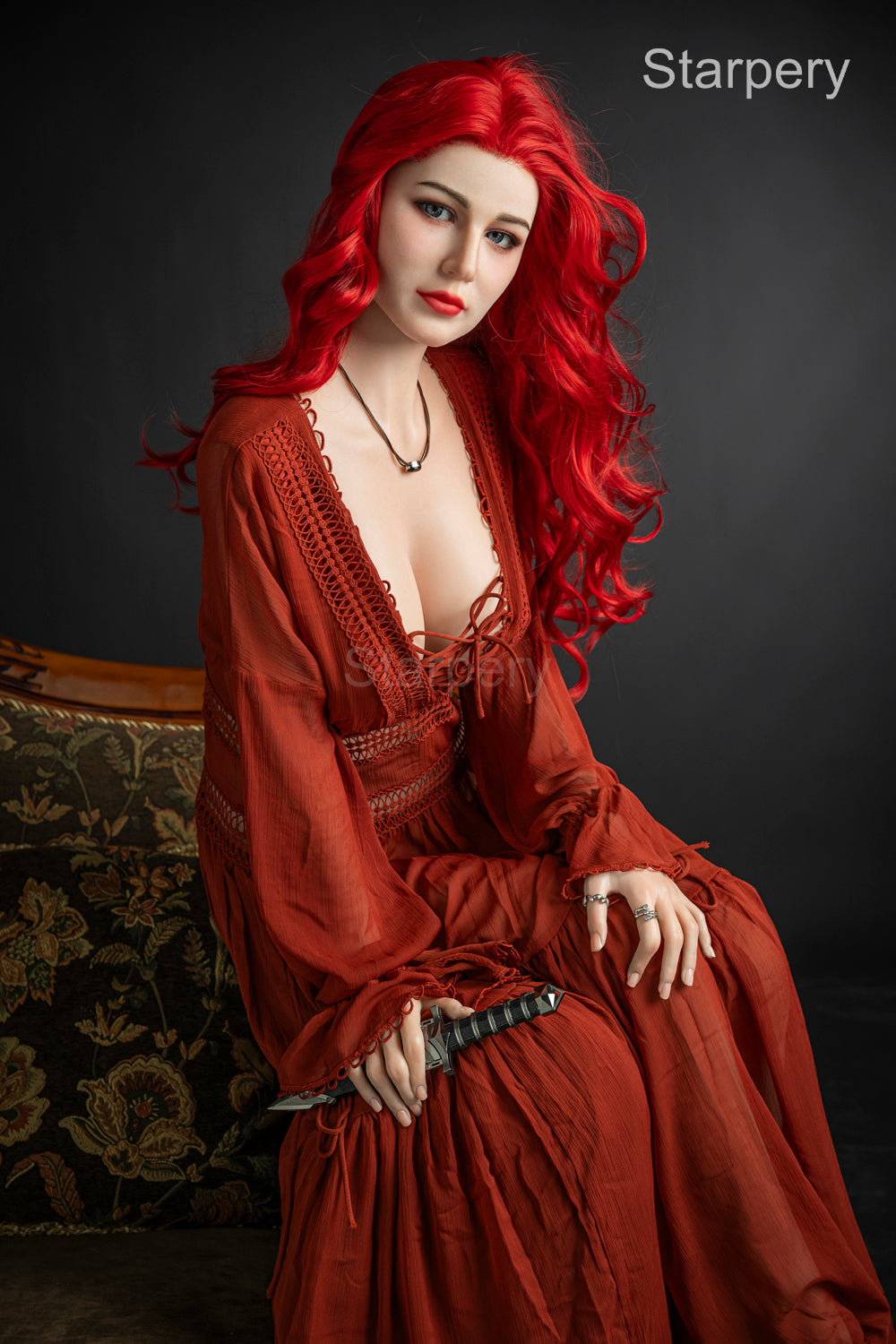 171cm/5ft7 D-cup Silicone Head Sex Doll #152 - Eva