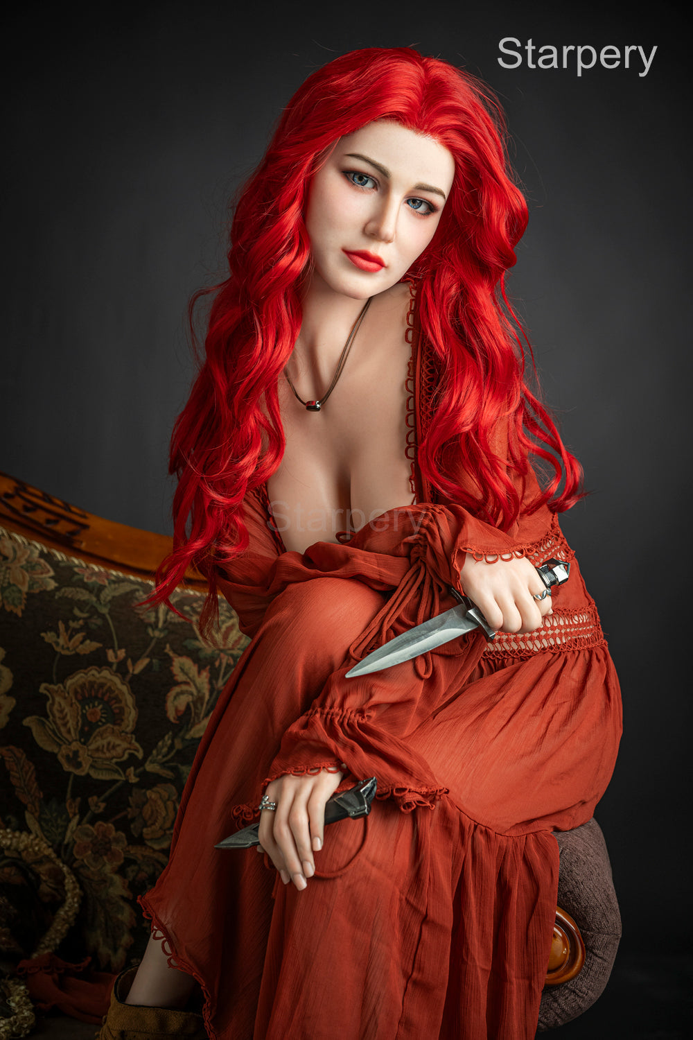 171cm/5ft7 D-cup Silicone Head Sex Doll #152 - Eva