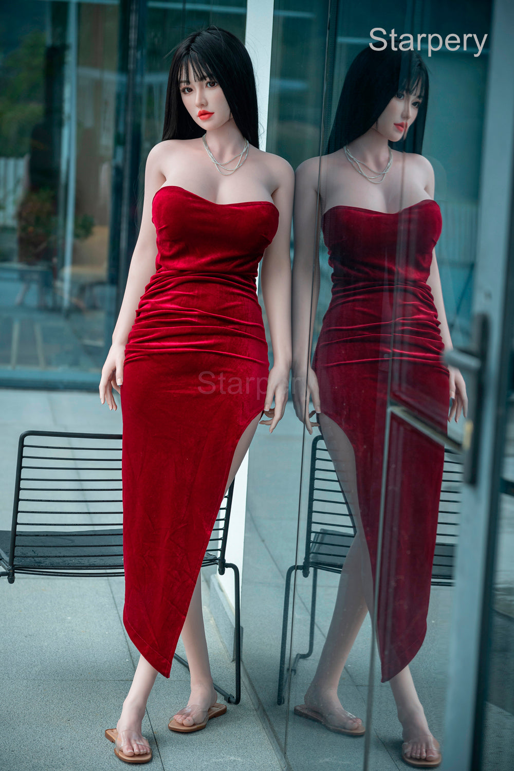 171cm/5ft7 D-cup Silicone Head Chinese Sex Doll #154 - Wushi