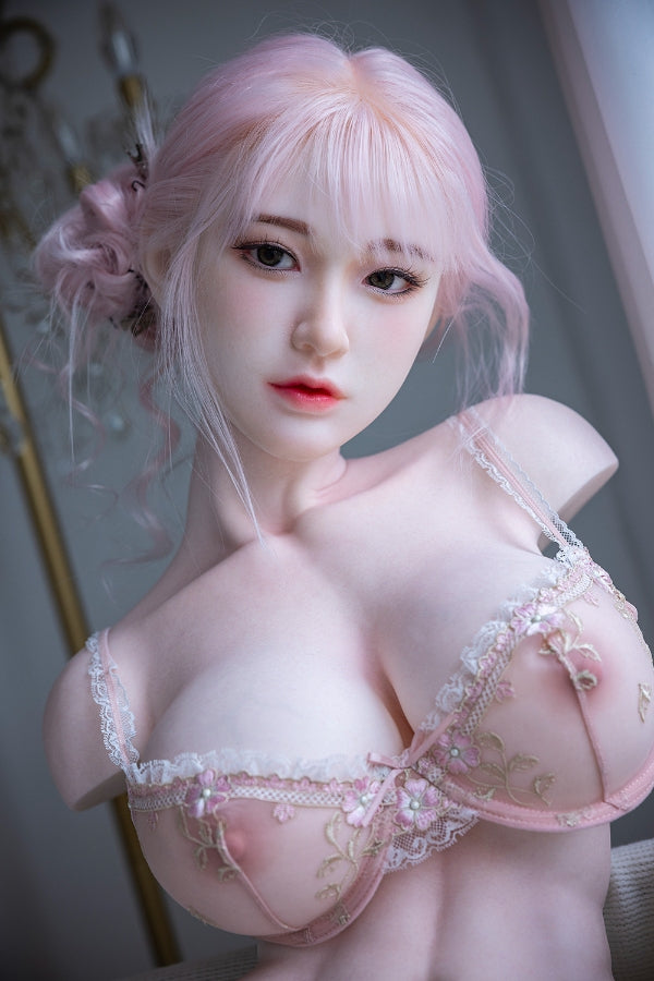 85cm/2ft9 G-cup  Silicone head Torso Sex Doll - Mio
