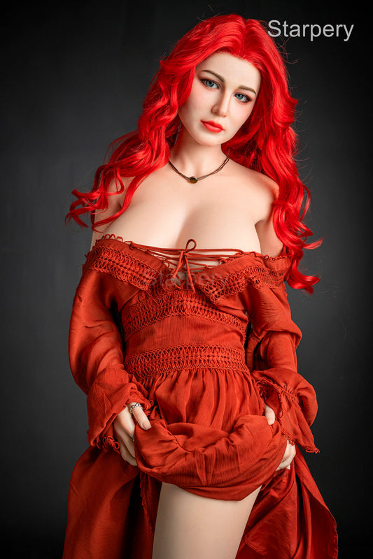 171cm/5ft7 D-cup Silicone Head Sex Doll #152 - Eva