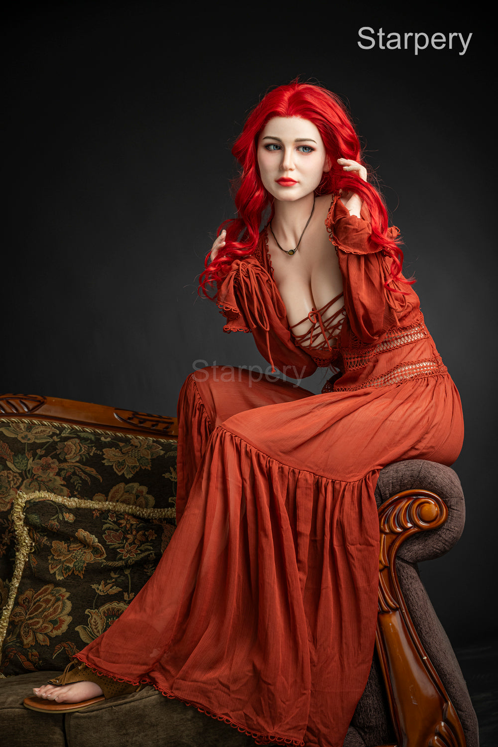 171cm/5ft7 D-cup Silicone Head Sex Doll #152 - Eva